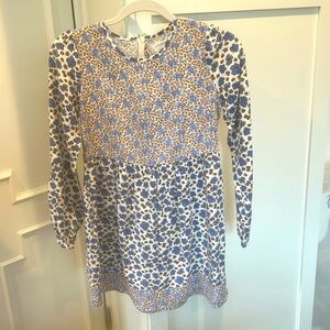 Johnnie b long sleeve floral print girls dress size 13/14